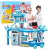 Lean Toys Gydytojo rinkinys lagamine 2-in-1 su šviesomis ir garsais