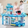 Lean Toys Gydytojo rinkinys lagamine 2-in-1 su šviesomis ir garsais