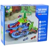 Lean Toys Interaktyvus rinkinys Kasybos geležinkelio bėgiai Krovininiai traukiniai Kasybos bėgiai