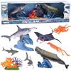 Lean Toys JŪROS GYVŪNŲ FIGŪRĖLIŲ RINKINYS SU JUDANČIOMIS DALIMIS