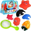 Lean Toys Guminiai vonios žaislai vaikams