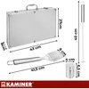 Kaminer grill utensil set - 26 pcs.