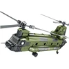 Lean Toys Transporto sraigtasparnis CH-47 Chinook 1451 detalės