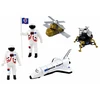 Kosminės stoties rinkinys Space Truck Rocket Lean Toys, 15 d.