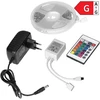 Orno Rinkinys LED juostų rinkinys 12V 30L/m 100lm/m 7.2W/m IP20 RGB 3m + RGB valdiklis + 12V maitinimo šaltinis