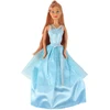 Lean Toys Lėle su žydra suknele ir priedais