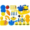 Lean Toys Plastikiniai Virtuvės Indai Vaikams, 26x23x15 cm