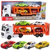 Lean Toys Vilkikas su šviesomis ir garsais, 57 cm, 4 automobiliai