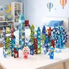 Lean Toys Magnetiniai blokeliai 118 vnt.