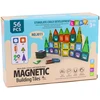 Lean Toys Magnetiniai blokai 56 vnt.