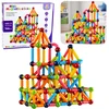 Lean Toys Magnetinis konstruktorių rinkinys 166 vnt.