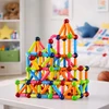 Lean Toys Magnetinis konstruktorių rinkinys 166 vnt.