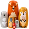 Lean Toys Matrioska dėlionė 6 vnt.