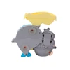 Lean Toys Mėlynojo delfino vonios žaislų rinkinys