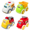 Lean Toys Vaikiškų miesto automobilių rinkinys su šviesomis ir garsais