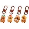 Lean Toys Mini kapibara raktų pakabukų rinkinys, 4 vnt.