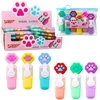 Lean Mini žymeklių rinkinys su letenėlės segtuku, 6 vnt, 8 cm