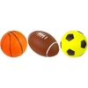 Zestaw Kamuolių rinkinys 3in1 Football Basketball