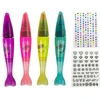 nagų dažymo rinkinys vaikams Lean Toys Lacquers Pens Coloured Stickers