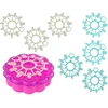 nagų dažymo rinkinys vaikams Lean Toys Lacquers Pens Coloured Stickers