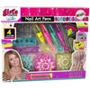nagų dažymo rinkinys vaikams Lean Toys Lacquers Pens Coloured Stickers