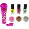 Lean Toys Nagų dažymo rinkinys vaikams Glitter Dispenser