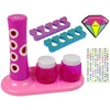 Lean Toys Nagų dažymo rinkinys vaikams Glitter Dispenser