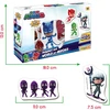Lean Toys Magnetinių lipdukų rinkinys PJ Masks, 22 vnt.