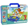 Lean Toys 3D Dėlionė lagaminėlyje su atsuktuvu, 450 dalių