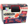 Lean Toys Vaikiškas įrankių rinkinys su elektriniu atsuktuvu 55vnt