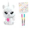 Epee Rinkinys „Pasidaryk pats“ kawaii stiliaus vienaragio keratino dekoravimo rinkinys