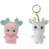Lean Toys Kūrybinis rinkinys Diamond Reindeer 3D, rožinis