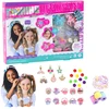 Lean Toys Kūrybinis rinkinys plaukų lankeliams su vienaragių dekoracijomis