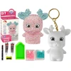 Lean Toys Kūrybinis rinkinys Diamond Reindeer 3D, rožinis