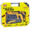 Lean Toys 12 dalių įrankių rinkinys su gręžtuvu ir dėklu