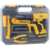 Lean Toys 12 dalių įrankių rinkinys su gręžtuvu ir dėklu