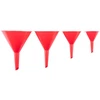 Top Tools Plastikinių piltuvėlių rinkinys 4 vnt f 50, 75, 95, 115mm