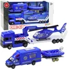 Lean Toys Policijos gelbėjimo transporto priemonių rinkinys
