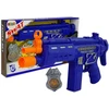 Lean Toys Žaislinis policijos rinkinys su pistoletu ir ženkleliu 37 cm