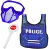 Lean Toys Policijos rinkinys (mėlyna, juoda)