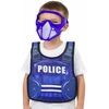 Lean Toys Policijos rinkinys (mėlyna, juoda)