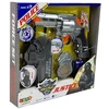 Lean Toys Vaikiškas policijos rinkinys su revolveriu ir priedais