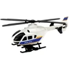 Lean Toys Policijos transportavimo sunkvežimis su sraigtasparniu, 46x14x9 cm