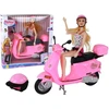 Lėlė su motoroleriu Lean toys