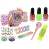 Zestaw Vaikiškas pedikiūro rinkinys Lean Toys, 9 d.
