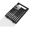 Grąžtas Graphite Rinkinys SDS Plus dvigubų spiralinių betono grąžtų rinkinys: 5, 6, 8, 10 x 110 mm, 5, 6, 8, 10 x 160 mm