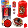 Lean Toys Raudonas drakono rinkinys su paleidėju