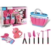 Zestaw Vaikiškas sodo rinkinys Gardening Tools, rožinis