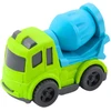 Lean Toys Statybinių mašinų rinkinys: betono maišyklė ir sunkvežimis
