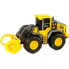 Žaislinis statybinių transporto priemonių rinkinys Lean Toys, geltonas, 3vnt.
